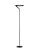Tilia LED Stehlampe H 168cm 3000K mit modernem, schlankem Design und Foggy-Nickel-Finish.