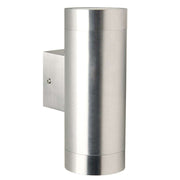 Tin Maxi Double Wandleuchte IP54 Außenwandlampe aus Aluminium mit zwei GU10-Fassungen, zylindrisch