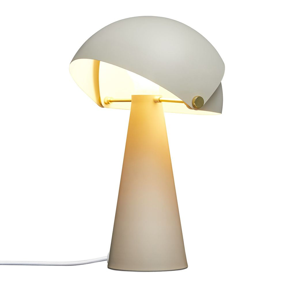 Moderne Tischlampe Align von Maria Berntsen mit beweglichem Schirm für individuelles Licht.