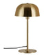 Tischlampe Cera aus Messing, mit runder Form, passend im skandinavischen Designstil.
