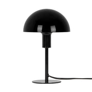 Bordlampe Ellen Mini i svart, ideell for minimalistisk og skandinavisk design i små rom.