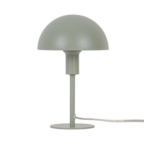 Tischlampe Ellen Mini im skandinavischen Design in Grün, ideal für kleine Räume und vielseitige Einrichtungsstile.