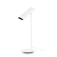 Tischlampe LINK Weiß moderne weiße LED-Tischlampe mit schwenkbarem Lampenkopf