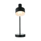 Tischlampe Matis in modernem Design mit flexiblem Lampenschirm und schöner Lichtwirkung.