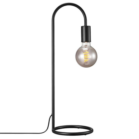 Tischlampe Paco mit minimalistischem Industriedesign und dekorativem Leuchtmittel für gemütliches Ambiente