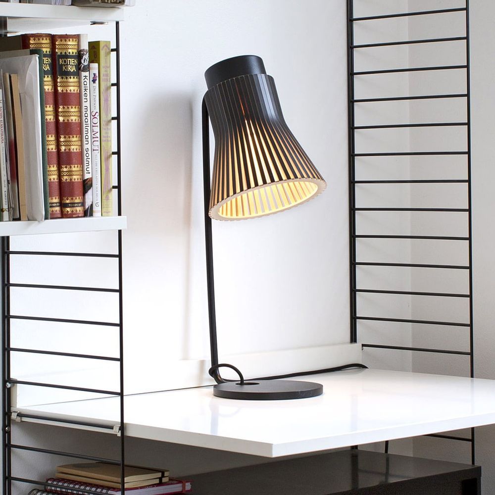 Lampe de table Petite 4620 en bois 56 cm