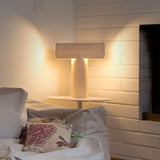 Lampe de table Teelo 8020 en bois 38 cm
