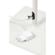 Toc Outdoor Stehlampe 150cm mit USB IP54 Weiß Anschluss und Ladekabeldetails