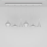 Tom Dixon Beat Range Pendellampe 6er 156cm