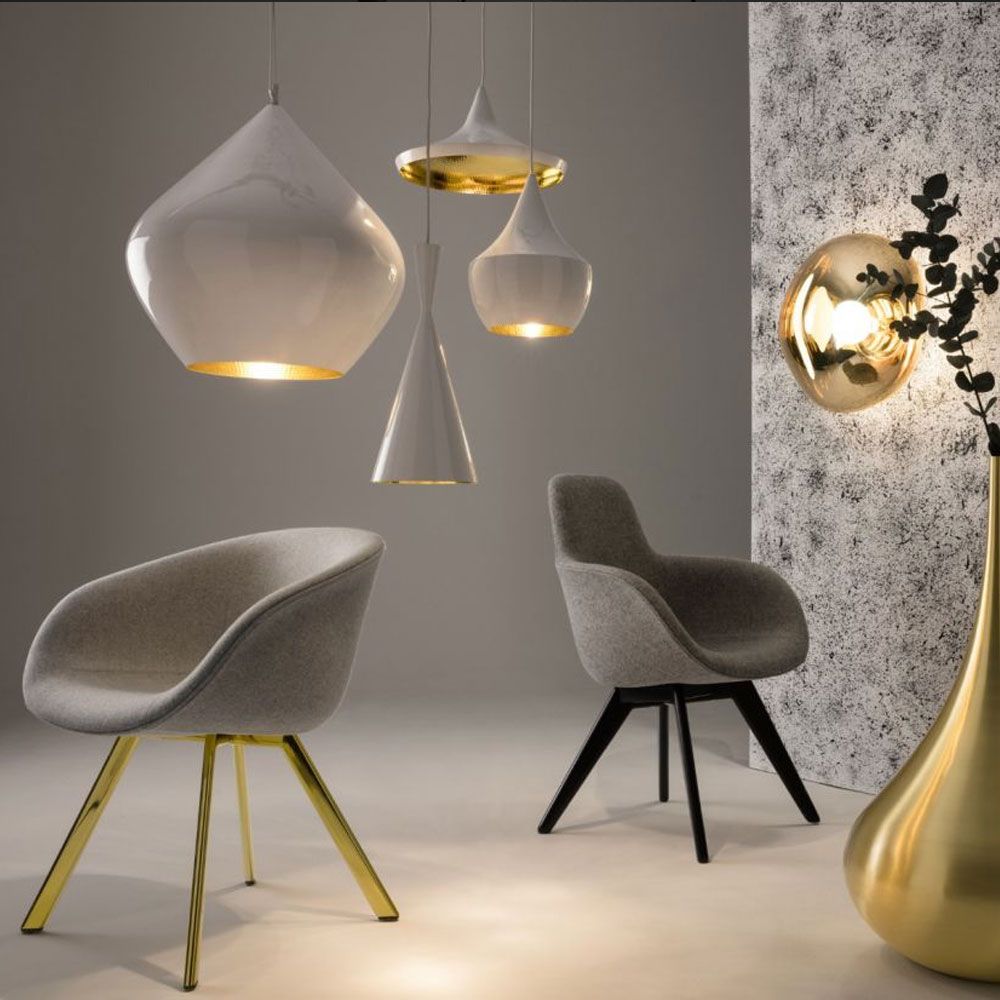 Tom Dixon Beat Round Lampe à suspendre 4 pièces Ø 85cm