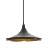 Tom Dixon verslagen brede LED hangend licht Ø 36 cm