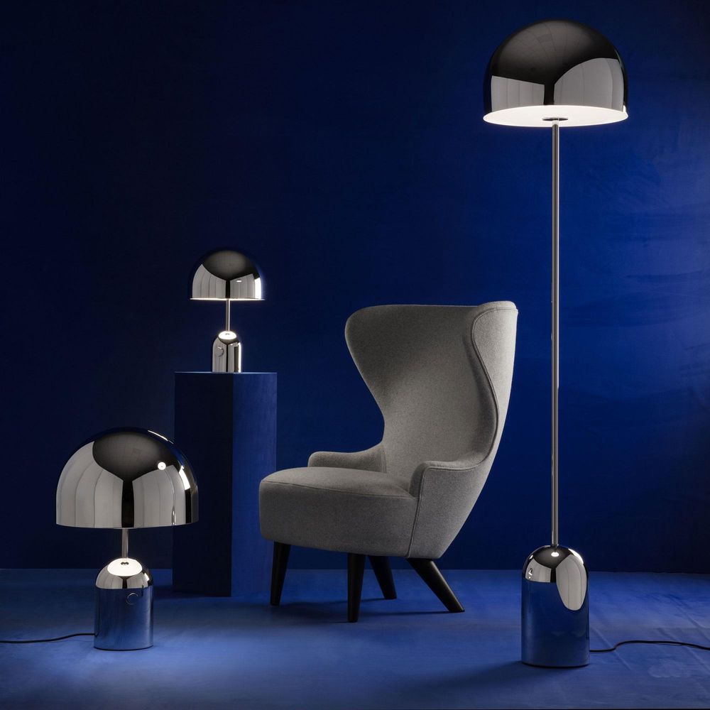 Luminador de mesa Tom Dixon Bell com dimmer rotativo