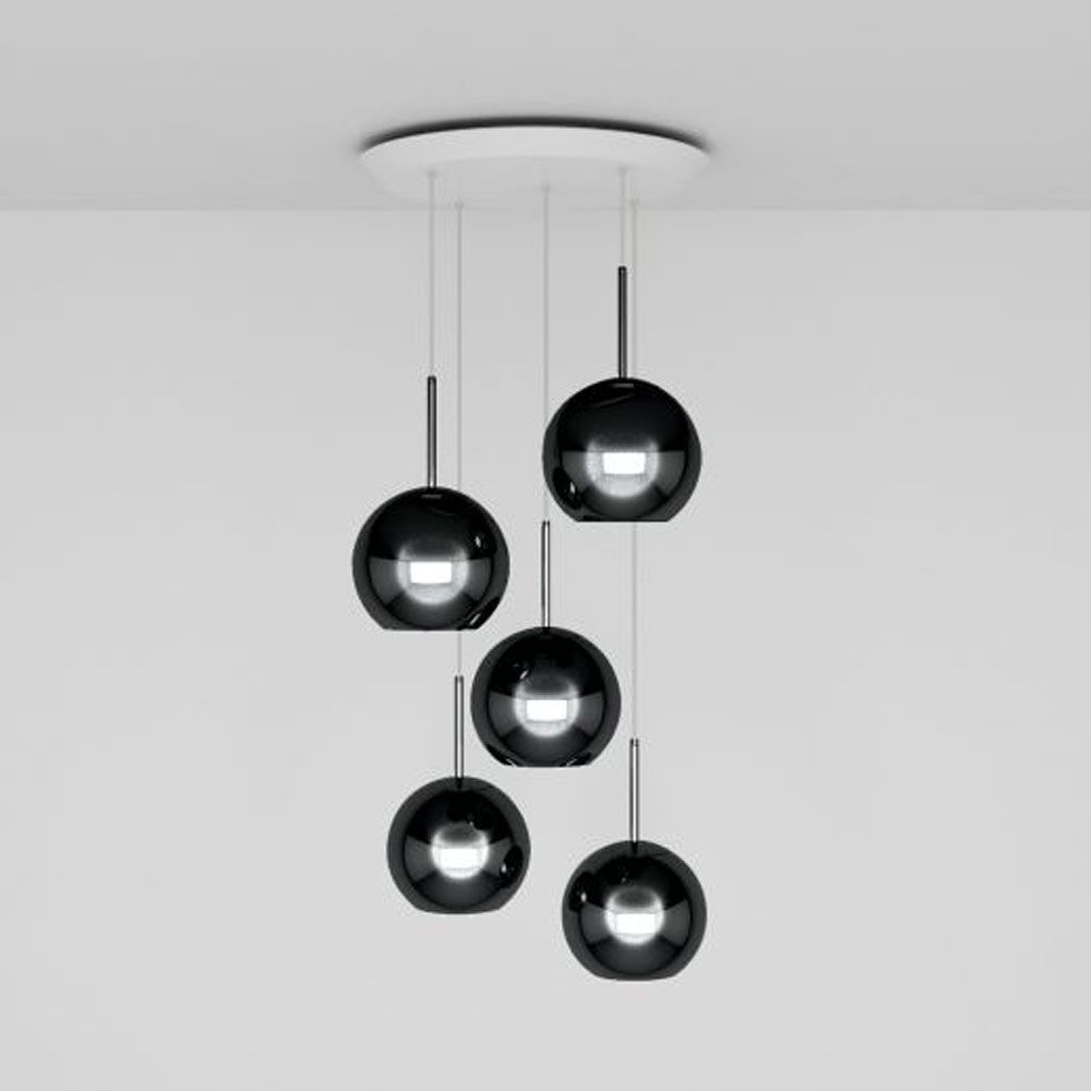 Tom Dixon Copper 5er Lampe à suspendre Ø 25cm