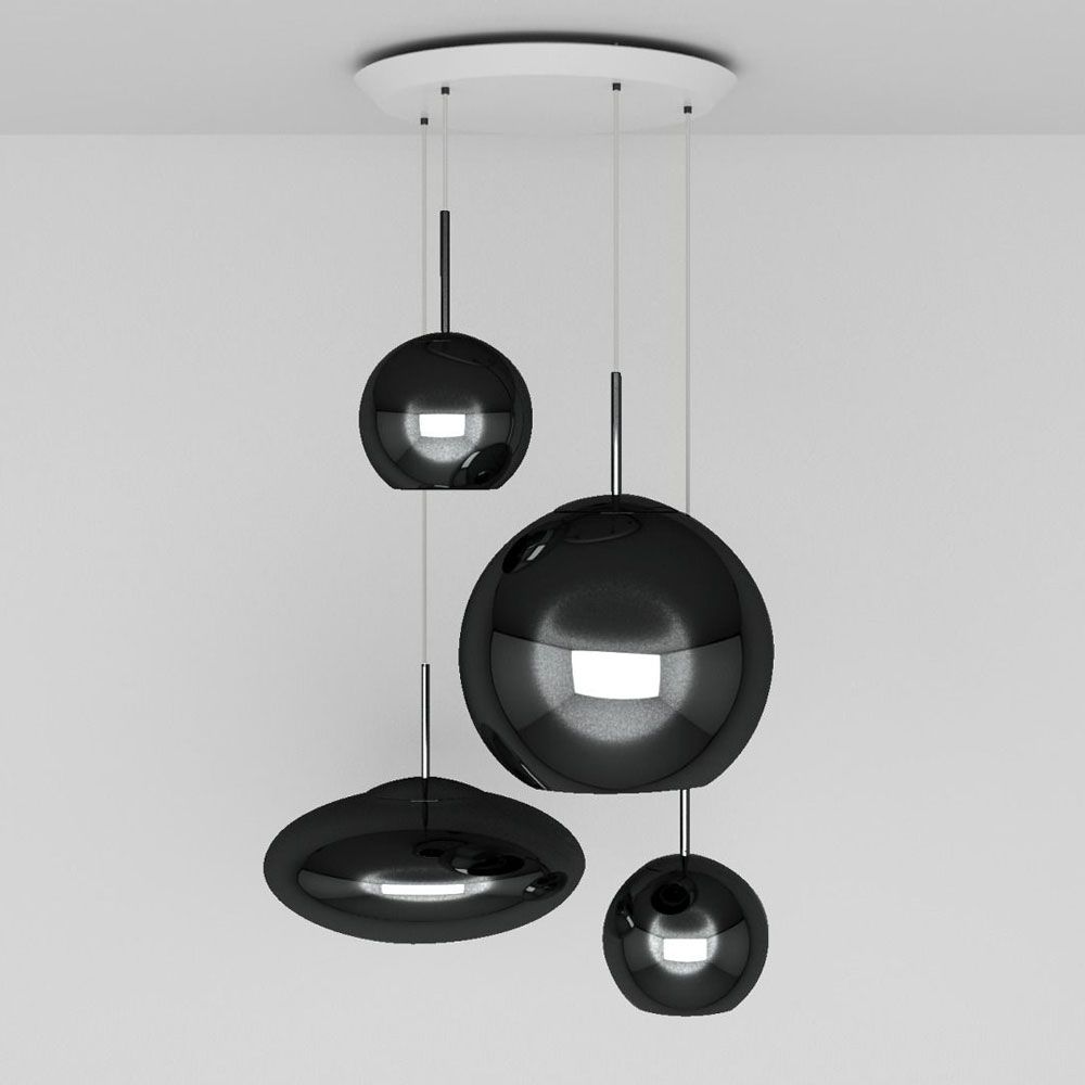 Tom Dixon Copper Round 4 Series Mobile Ø 95 cm