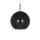 Tom Dixon Pendelleuchte in schwarzem finish mit hochreflektierender Kugelform, ideal für modernes Interieur.