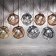 Tom Dixon Etch Metall Hängeleuchte Effektlicht in verschiedenen Farben und Designs, ideal für stilvolle Beleuchtung.