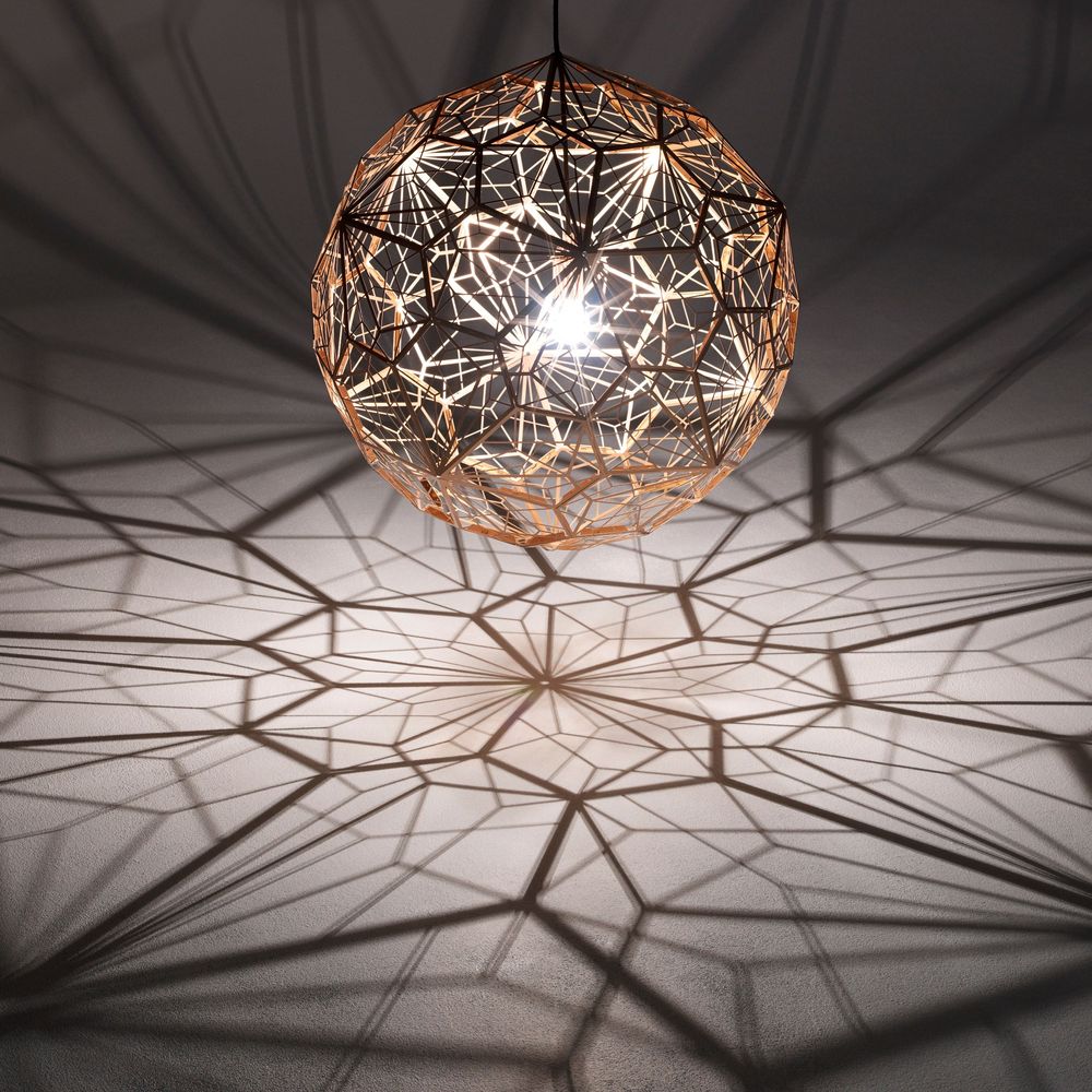 Etch Web Effekt Pendelleuchte Ø 60cm  Tom Dixon   