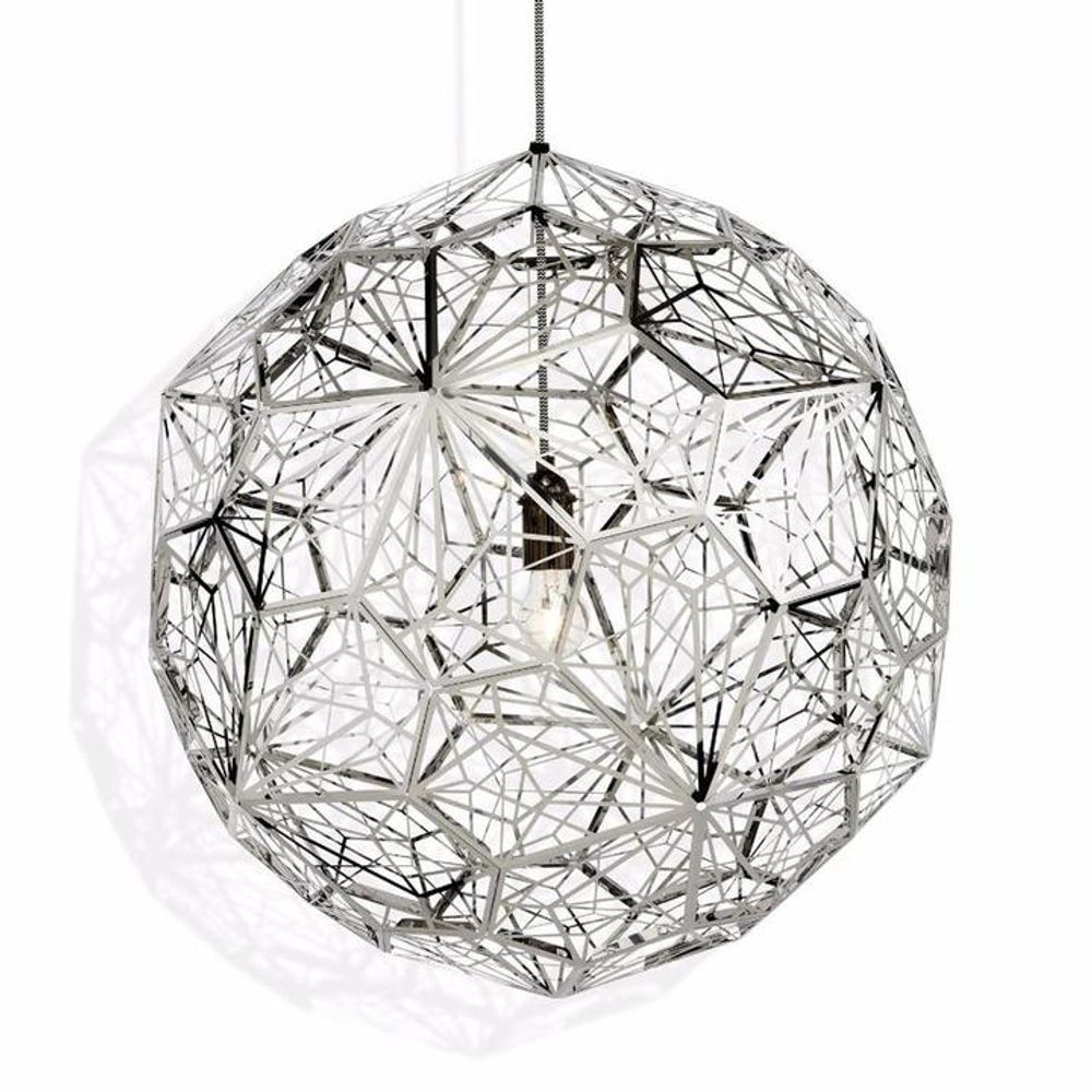 Tom Dixon Etch Web Effekt Pendelleuchte Ø 60cm
