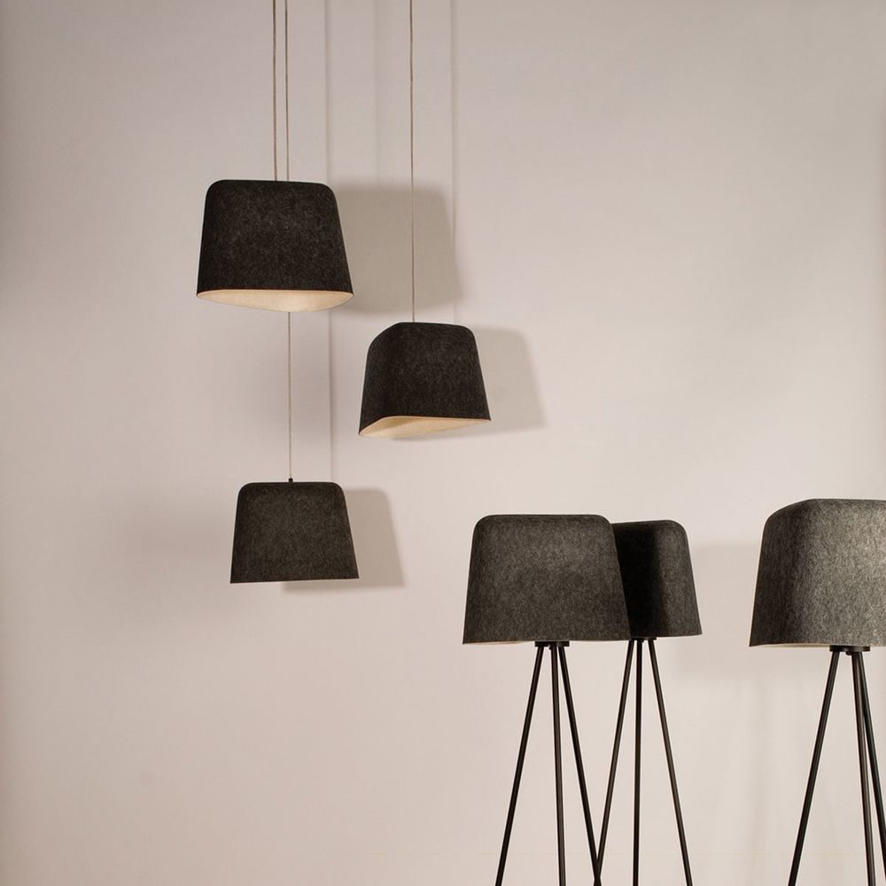 Tom Dixon Felt acoustic pendant light made of felt