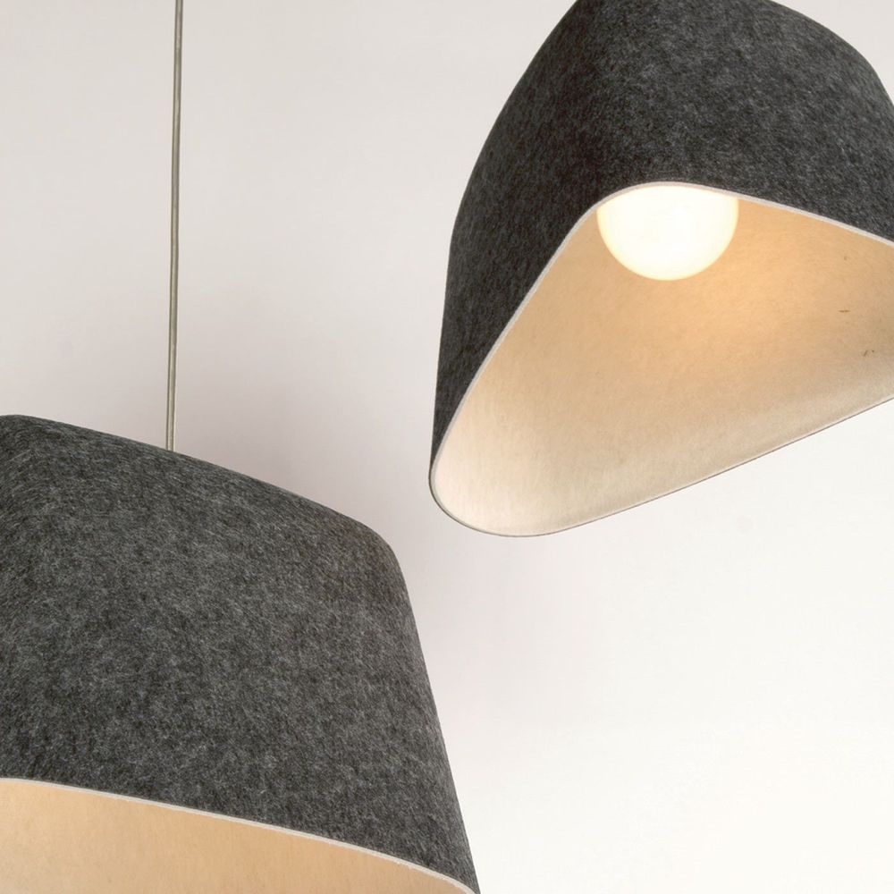 Tom Dixon Felt acoustic pendant light made of felt