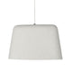 Tom Dixon Felt Akustik Pendelleuchte aus grauem Filz, elegant und warm, für stilvolle Wohnräume.