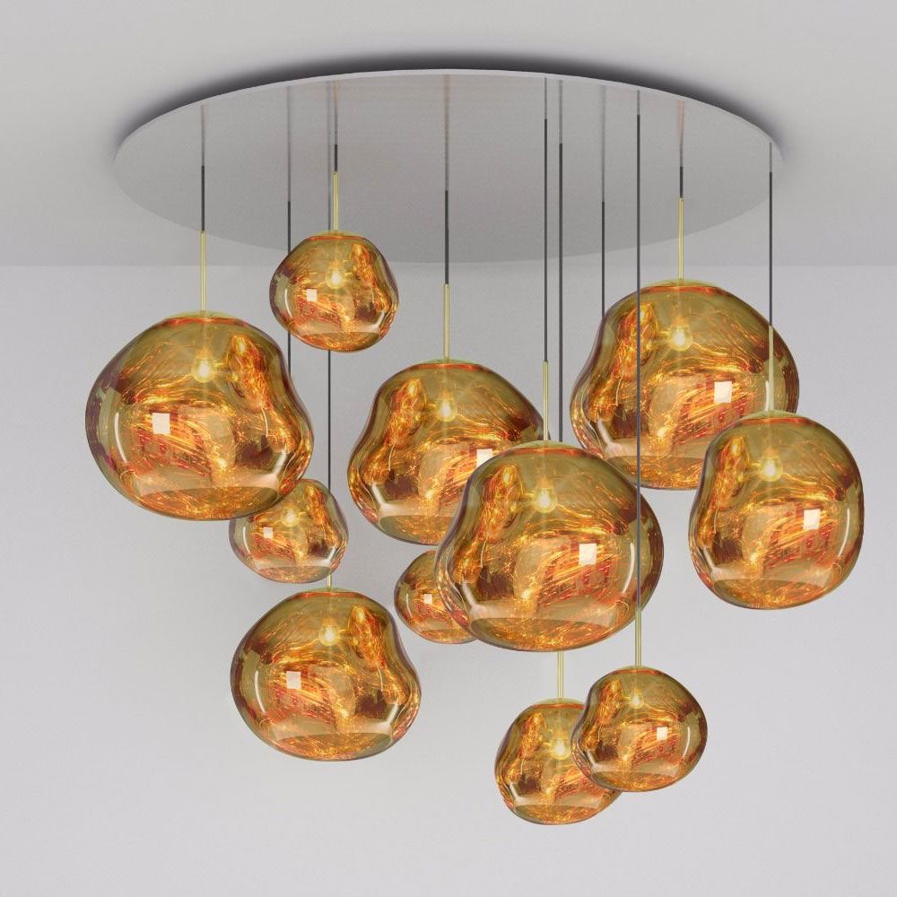 Tom Dixon Melt LED Mega XXL -käyttölamppu Ø 150cm