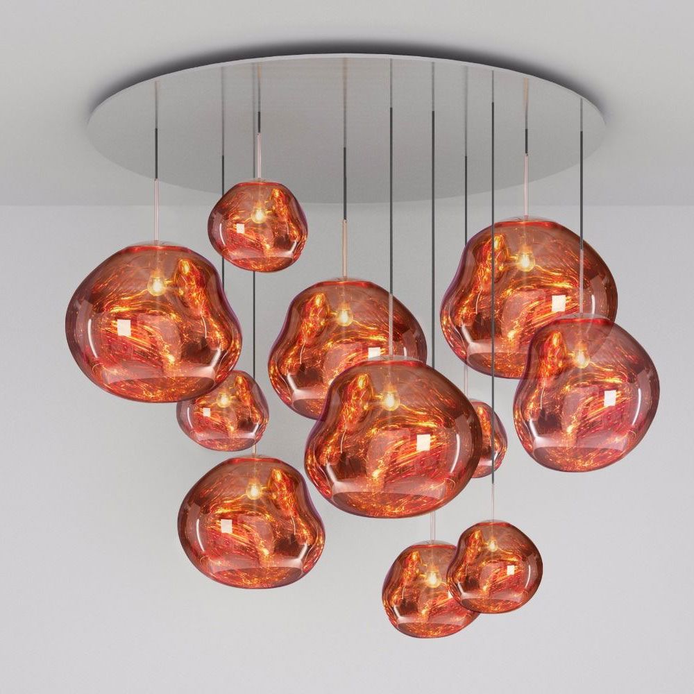 Tom Dixon smälta ledde Mega XXL hängande lampa Ø 150 cm