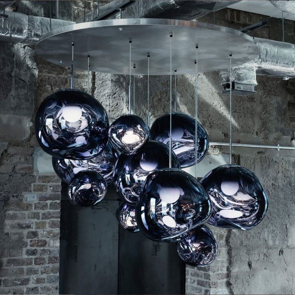 Tom Dixon Melt LED Mega XXL Hängeleuchte Ø 150cm