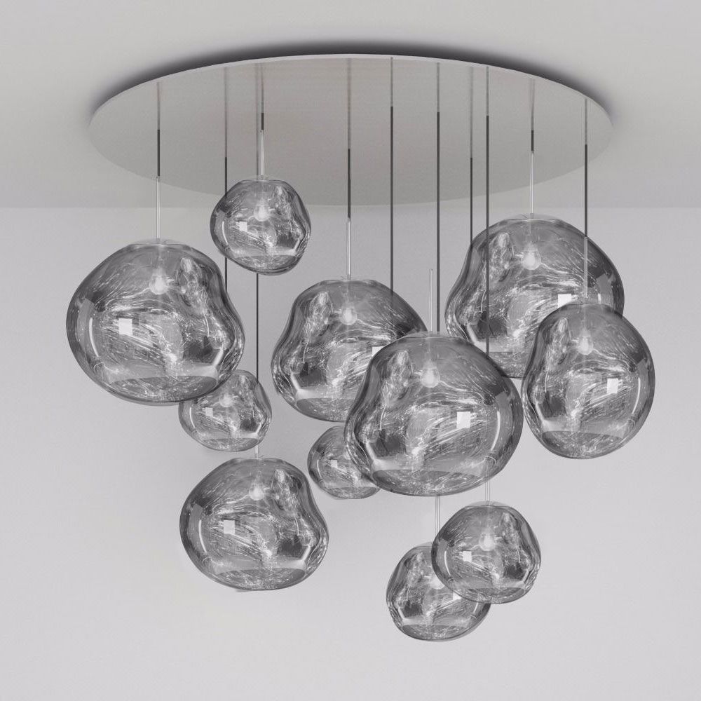 Tom Dixon Melt LED Mega XXL Hängeleuchte Ø 150cm