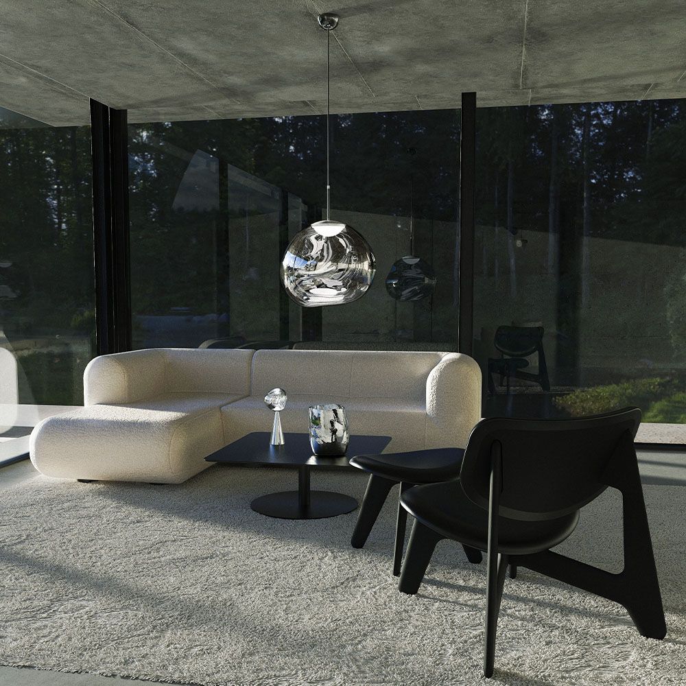 Tom Dixon Melt LED organische Pendellampe