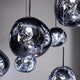 Tom Dixon Melt LED organische Pendellampe in unikater Glasform, Pendelleuchte erzeugt hypnotisierenden Schmelzeffekt.