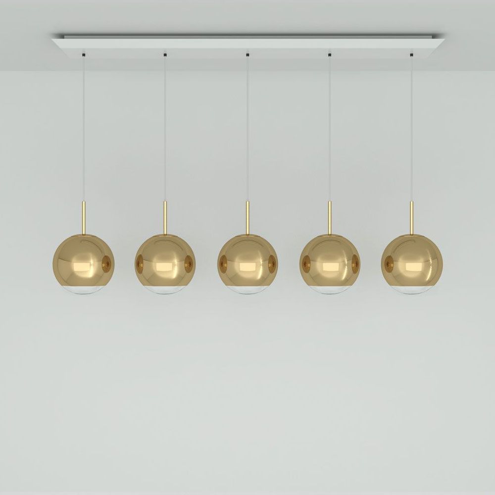 Mirror Ball 5-light hanging lamp