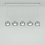 Mirror Ball 5-light hanging lamp