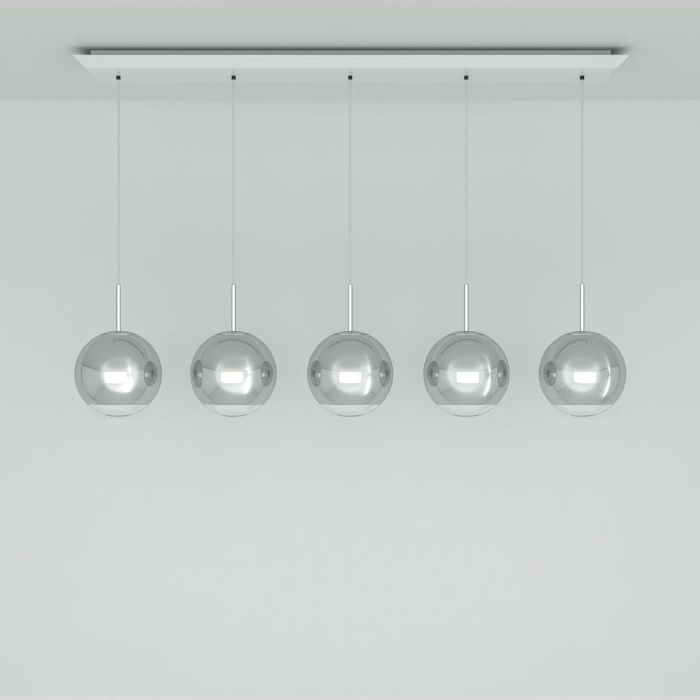 Tom Dixon Mirror Ball 5er Hängelampe