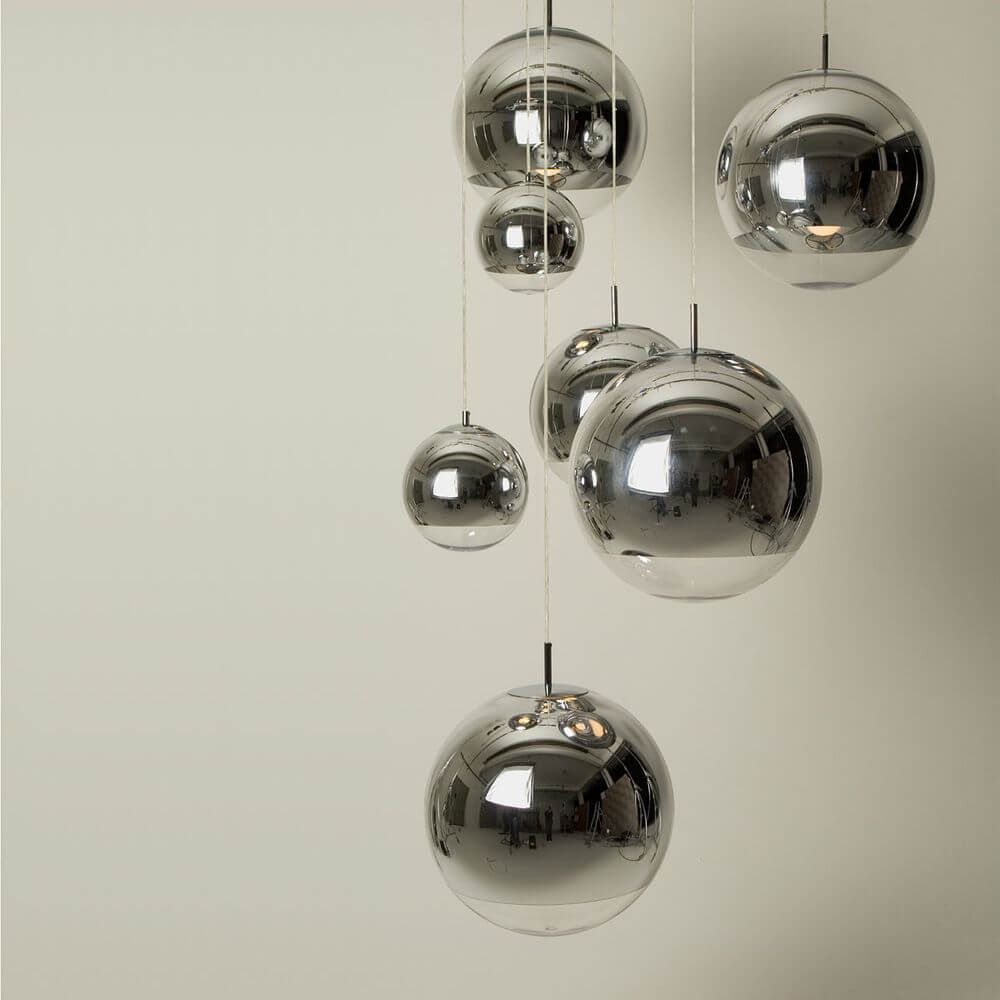 Tom Dixon Mirror Ball LED Spiegelkugel Hängeleuchte