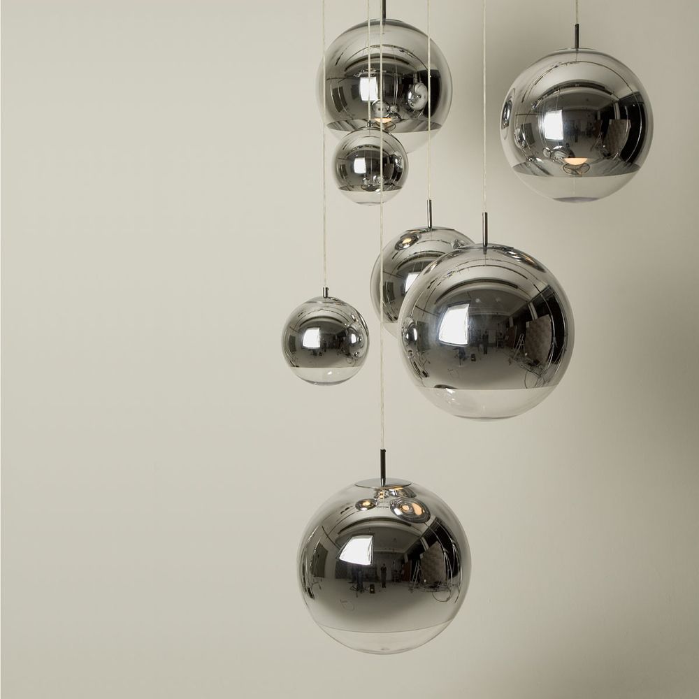 Tom Dixon Mirror Ball LED Boule à miroir Lampe à suspendre
