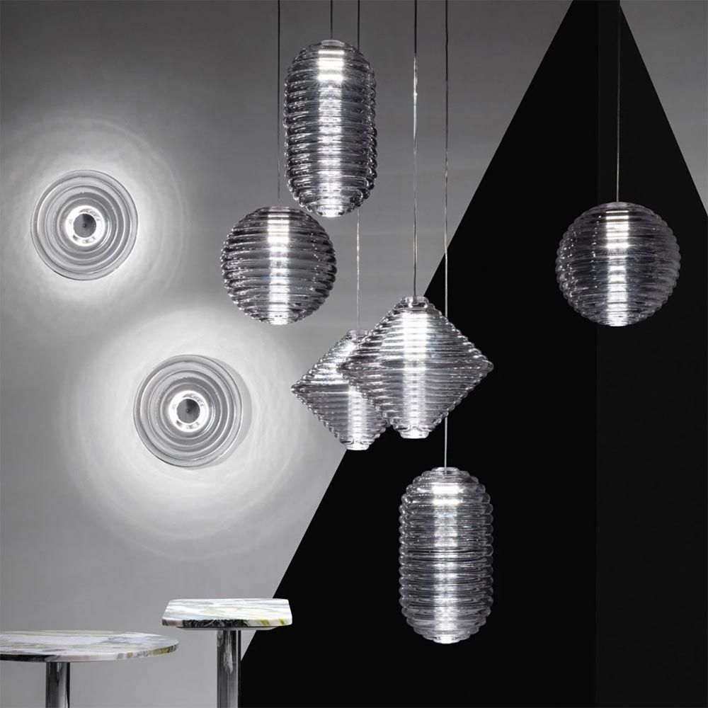 Tom Dixon Press Sphere Glass Pendant Lamp