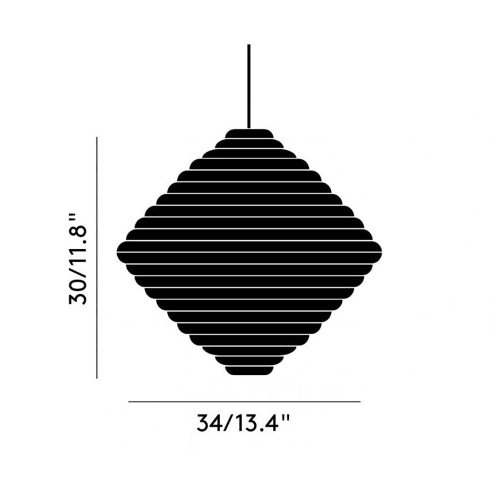 Press Cone Glas-Pendelleuchte  Tom Dixon   