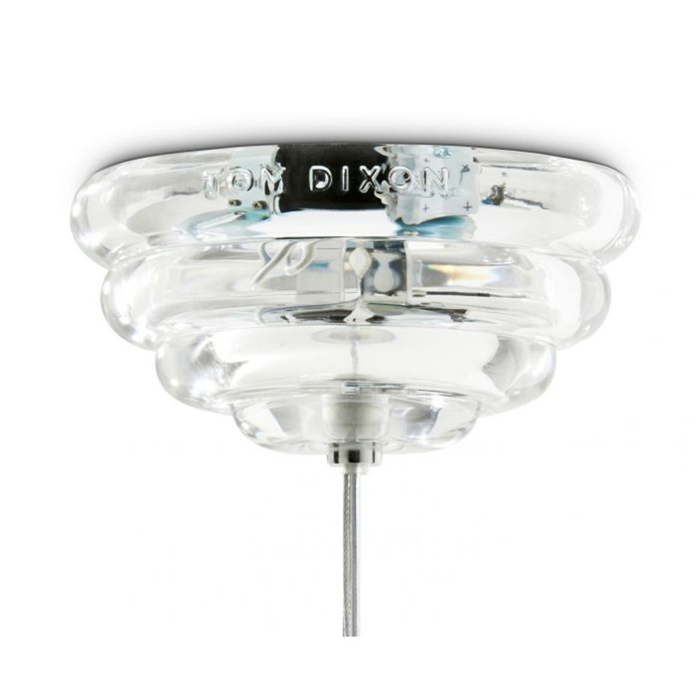 Tom Dixon Press Cone Glas-Pendelleuchte