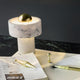 Tom Dixon Stone bordslampa gjord av marmor