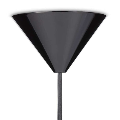 Tom Dixon Aufhängung für Beat Pendelleuchte LED in schickem Schwarz, ideal für moderne Innenräume.