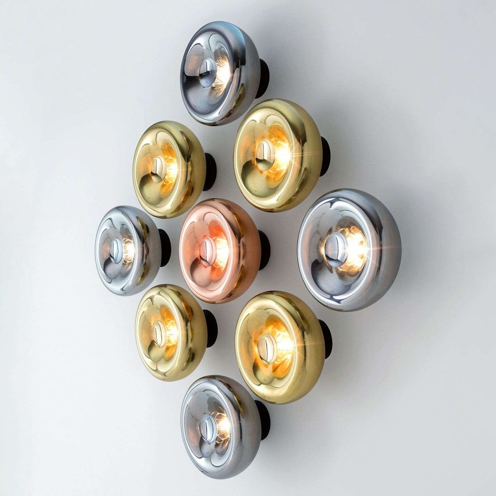 Tom Dixon Void Wandleuchte verspiegelt Ø 30cm