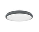 Tommy LED Außenwandleuchte Rund 3000K Dunkelgrau IP54 in minimalistischem Design von Nova Luce.