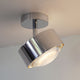 LED Deckenspot Puk Maxx Turn Downlight an der Decke, dreh- und schwenkbarer Leuchtenkopf in modernem Design