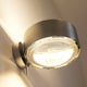 LED Wandlampe Puk Meg Maxx Wall+ in schlichter Eleganz mit hochwertiger Linsentechnik.