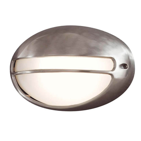 Torino Utomhus-vägglampa, opaliserande akrylglas i modern design för utomhusbruk.