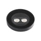 Tras Outdoor LED Einbaustrahler Verstellbar IP67 Schwarz - runder Einbaustrahler mit zwei LEDs in Schwarz.