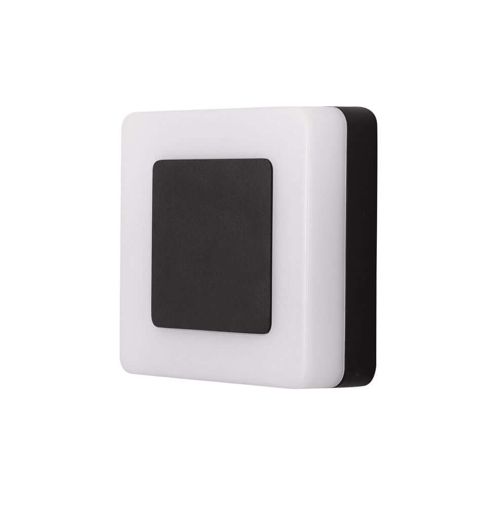 Tune LED Außenwandleuchte Quadratisch 3000K IP65 mit modernem Design, handlich und minimalistisch.
