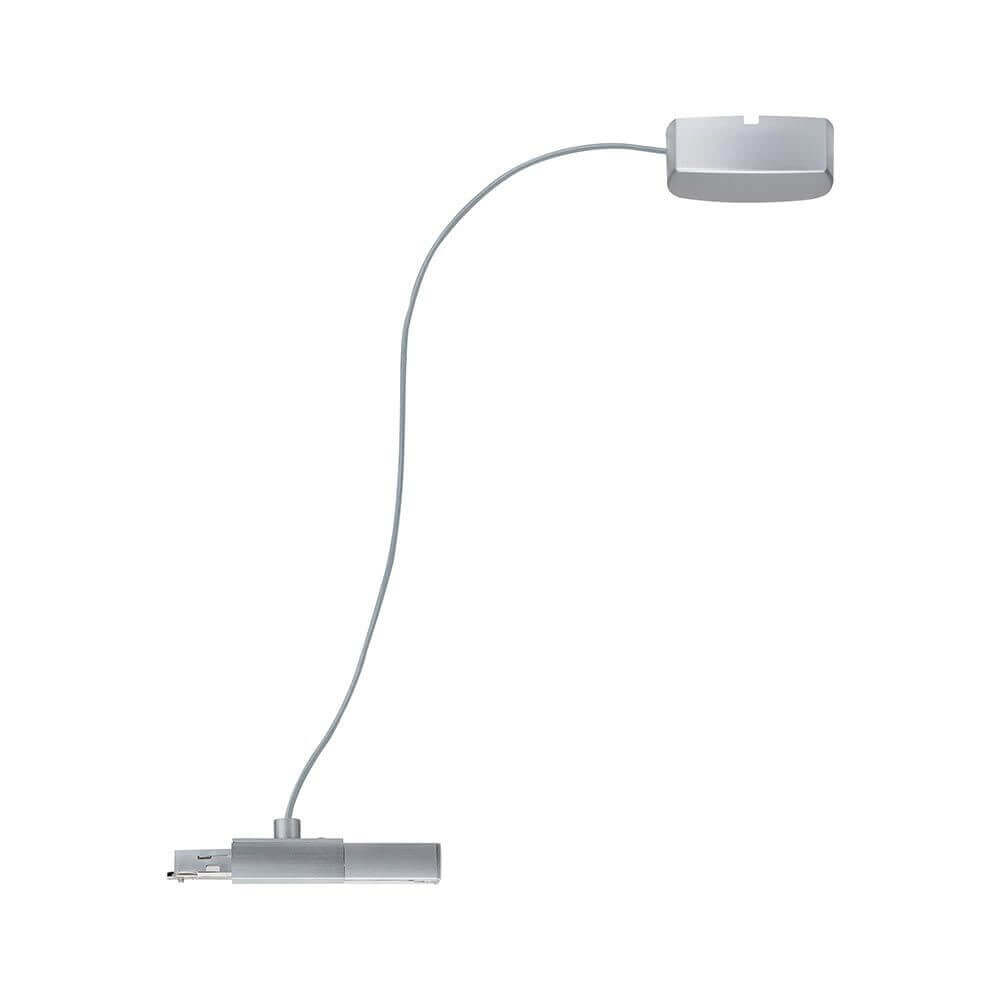 U-Rail Einspeisung 2m Kabel Chrom-Matt