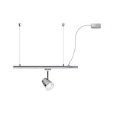 U-Rail Einspeisung 2m Kabel Chrom-Matt
